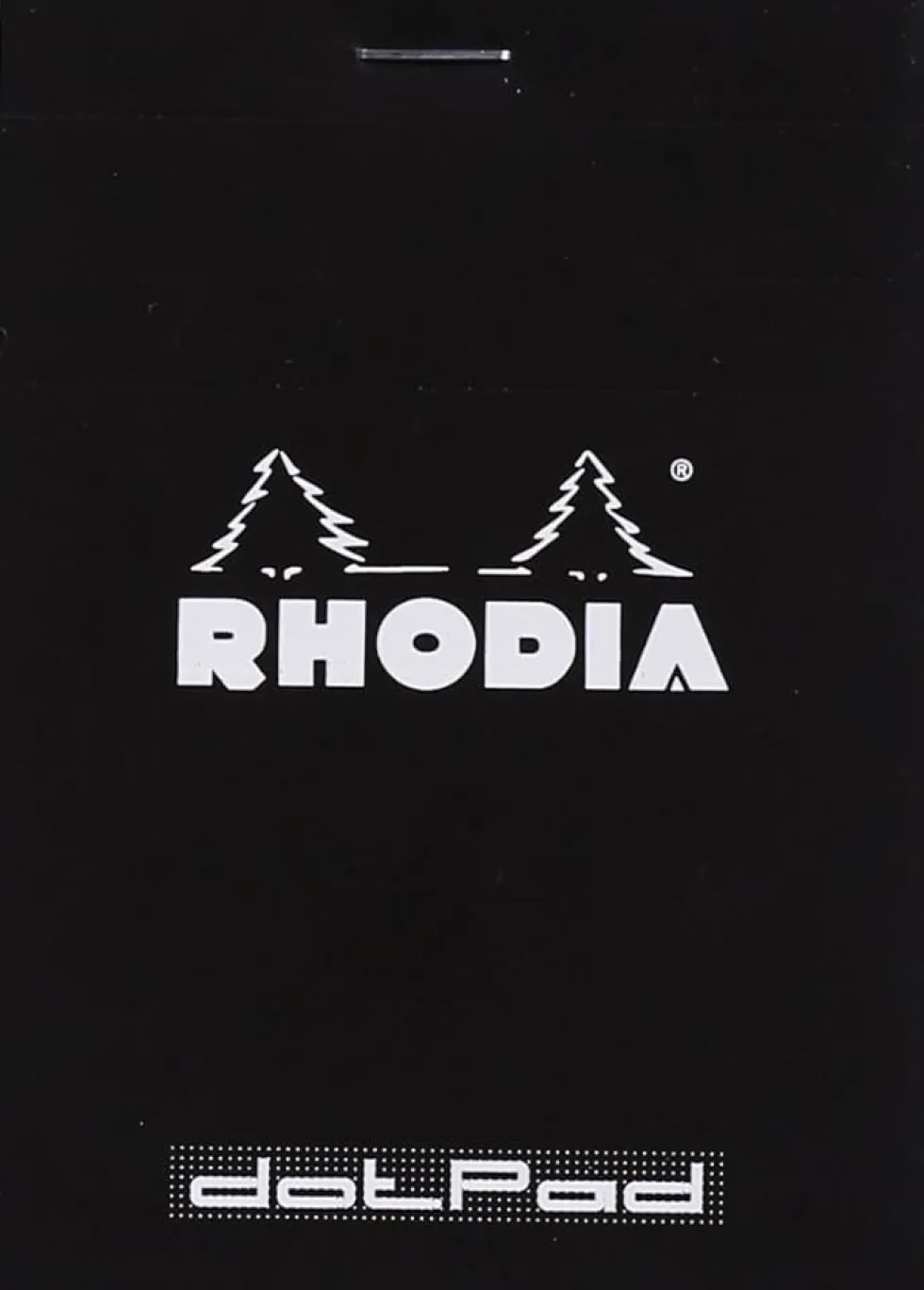 Notes dotPad - Rhodia - w kropki, czarny, 8,5 x 12 cm, 80 g, 80 ark.