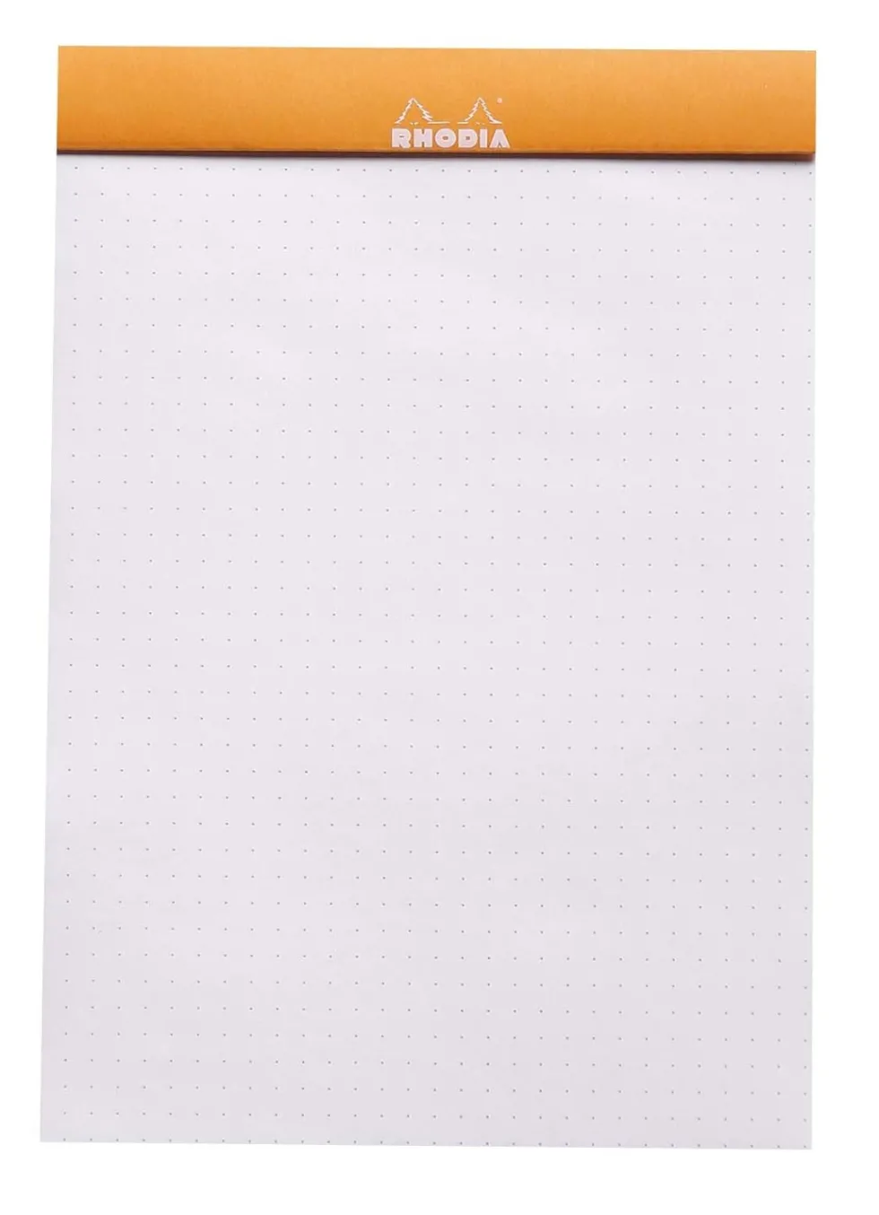 Notes dotPad - Rhodia - w kropki, pomarańczowy, A5, 80 g, 80 ark.