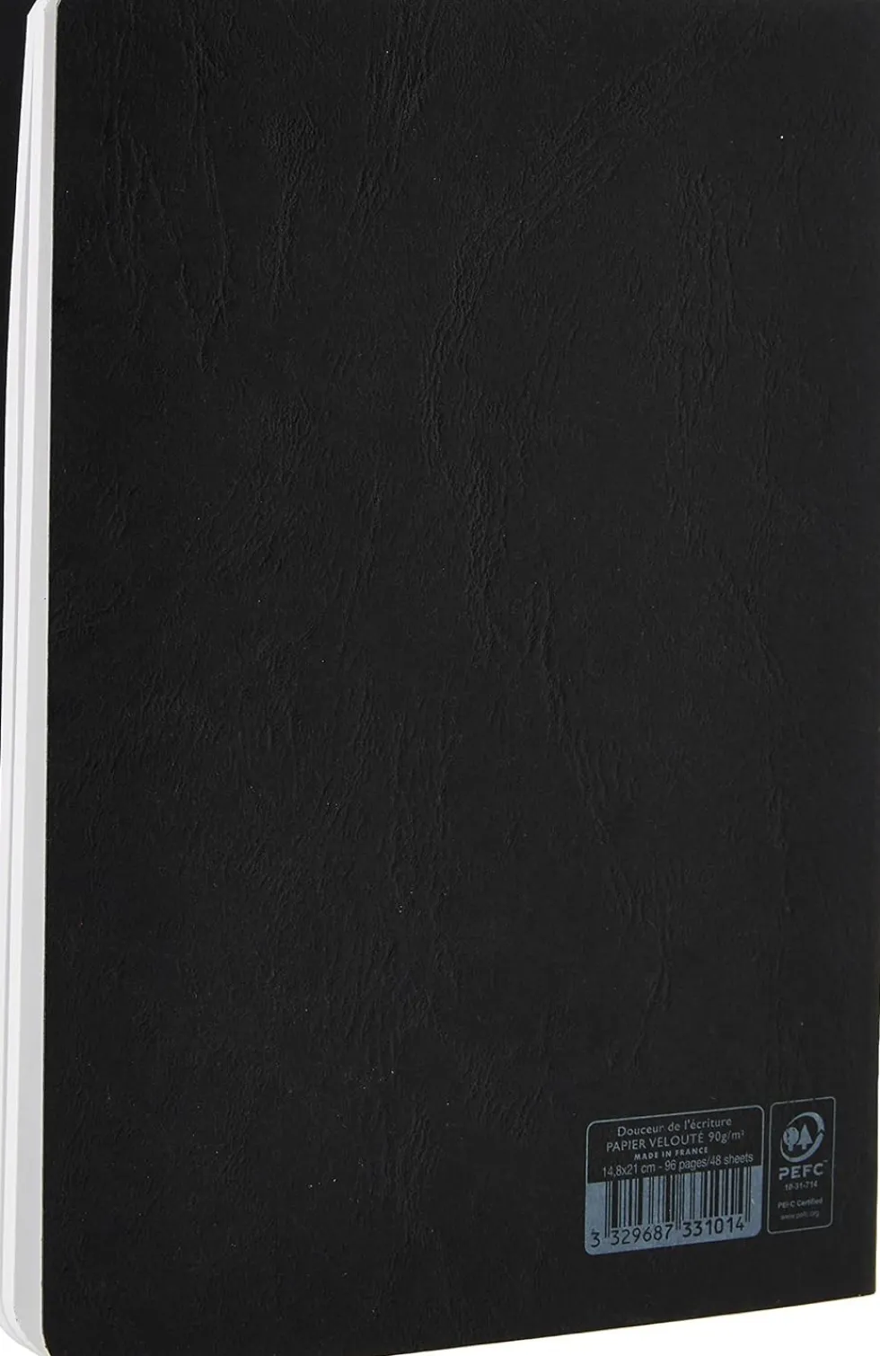 Notes gładki Age Bag A5 - Clairefontaine - Black 90 g 96 stron