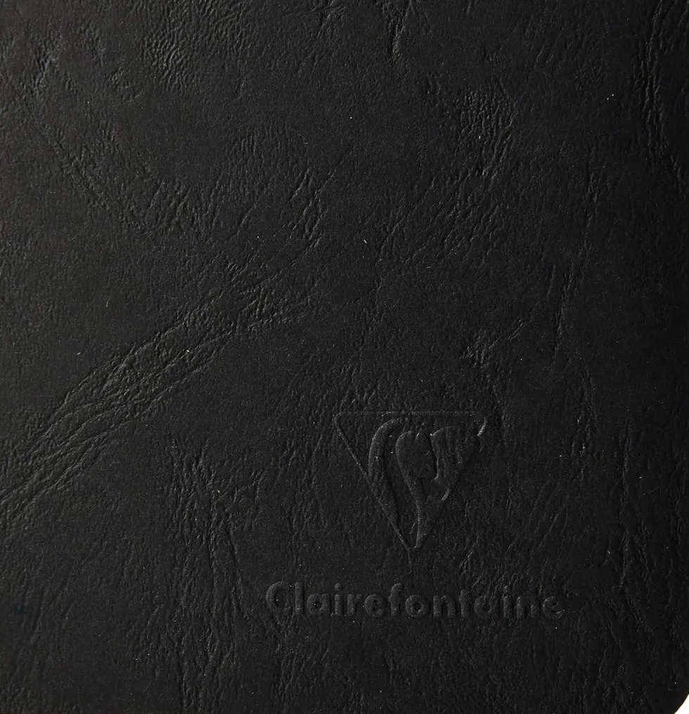 Notes gładki Age Bag A5 - Clairefontaine - Black 90 g 96 stron