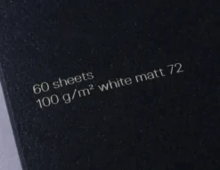 Notes gładki B6 - Gmund - Moonlight Blue 100 g 60 ark.