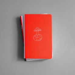 Notes gładki kieszonkowy Planeta Grzyb - Papierniczeni - 30 ark.