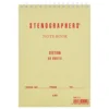Notes na spirali Stenographer's A5 - Life - jasny chartreuse