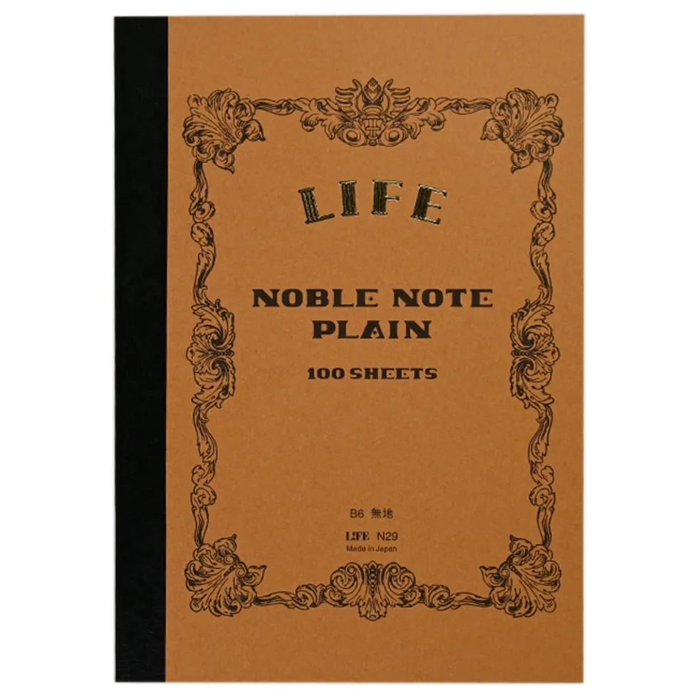 Notes Noble Note B6 - Life - brązowy
