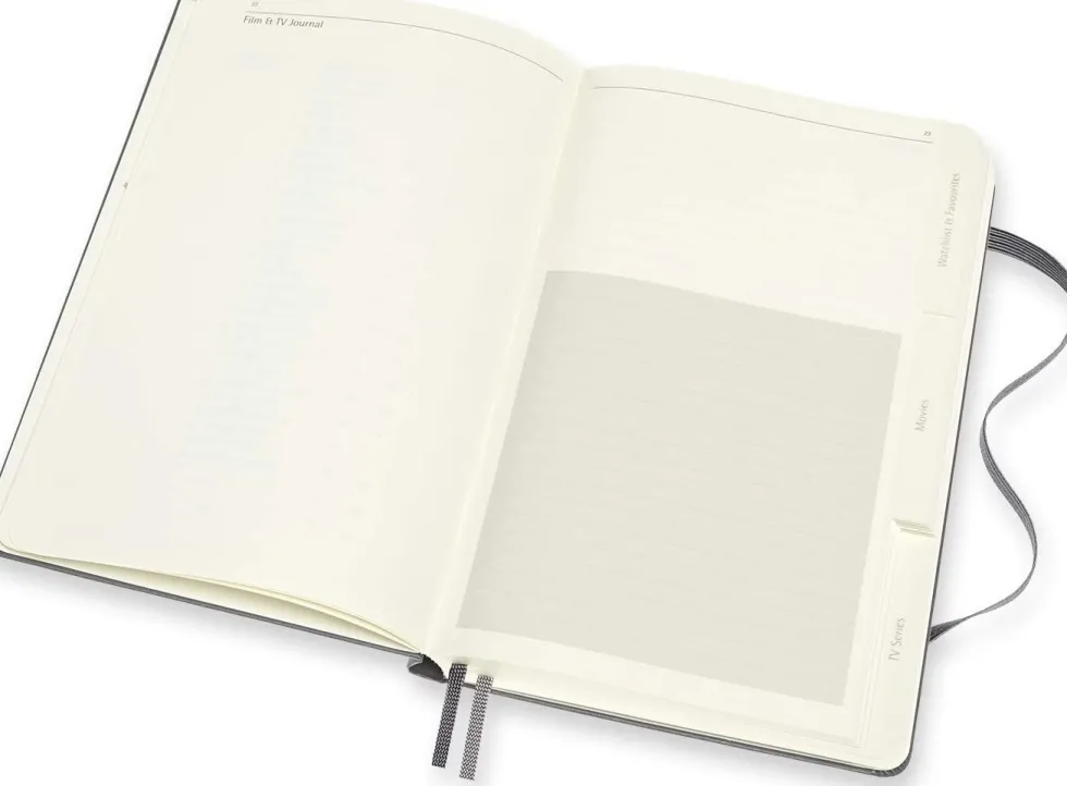 Notes Passion Film & TV Journal - Moleskine - szary 400 stron