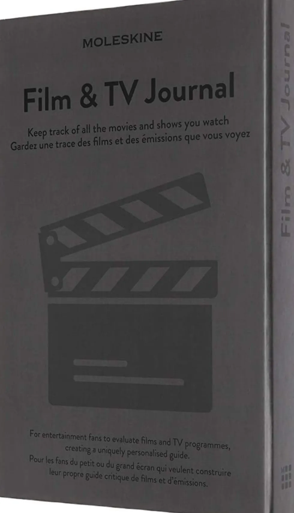 Notes Passion Film & TV Journal - Moleskine - szary 400 stron