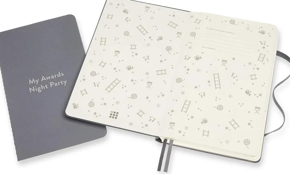 Notes Passion Film & TV Journal - Moleskine - szary 400 stron