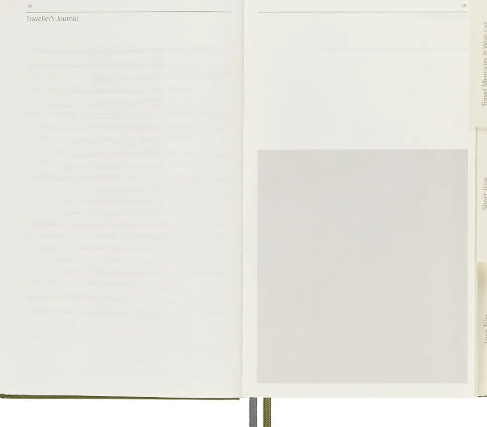 Notes Passion Traveller's Journal - Moleskine - zielony