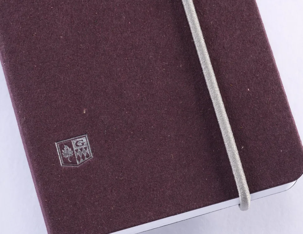 Notes Pocket Pad - Gmund - Merlot 120 g 100 ark.
