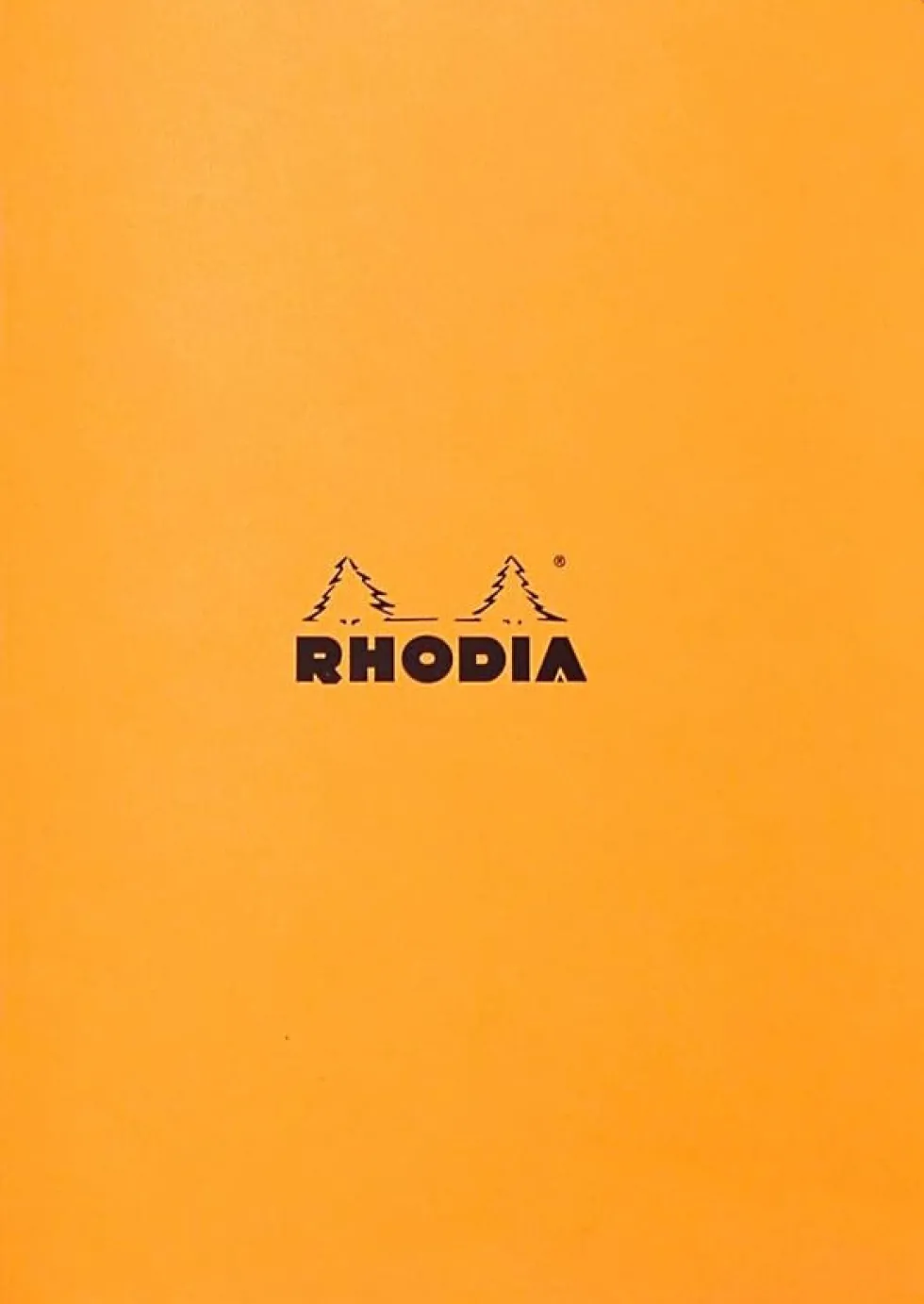 Notes - Rhodia - w kratkę, pomarańczowy, A5, 80 g, 48 ark.