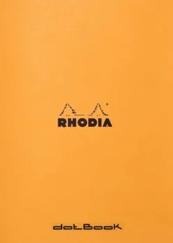 Notes - Rhodia - w kropki, pomarańczowy, A5, 80 g, 48 ark.