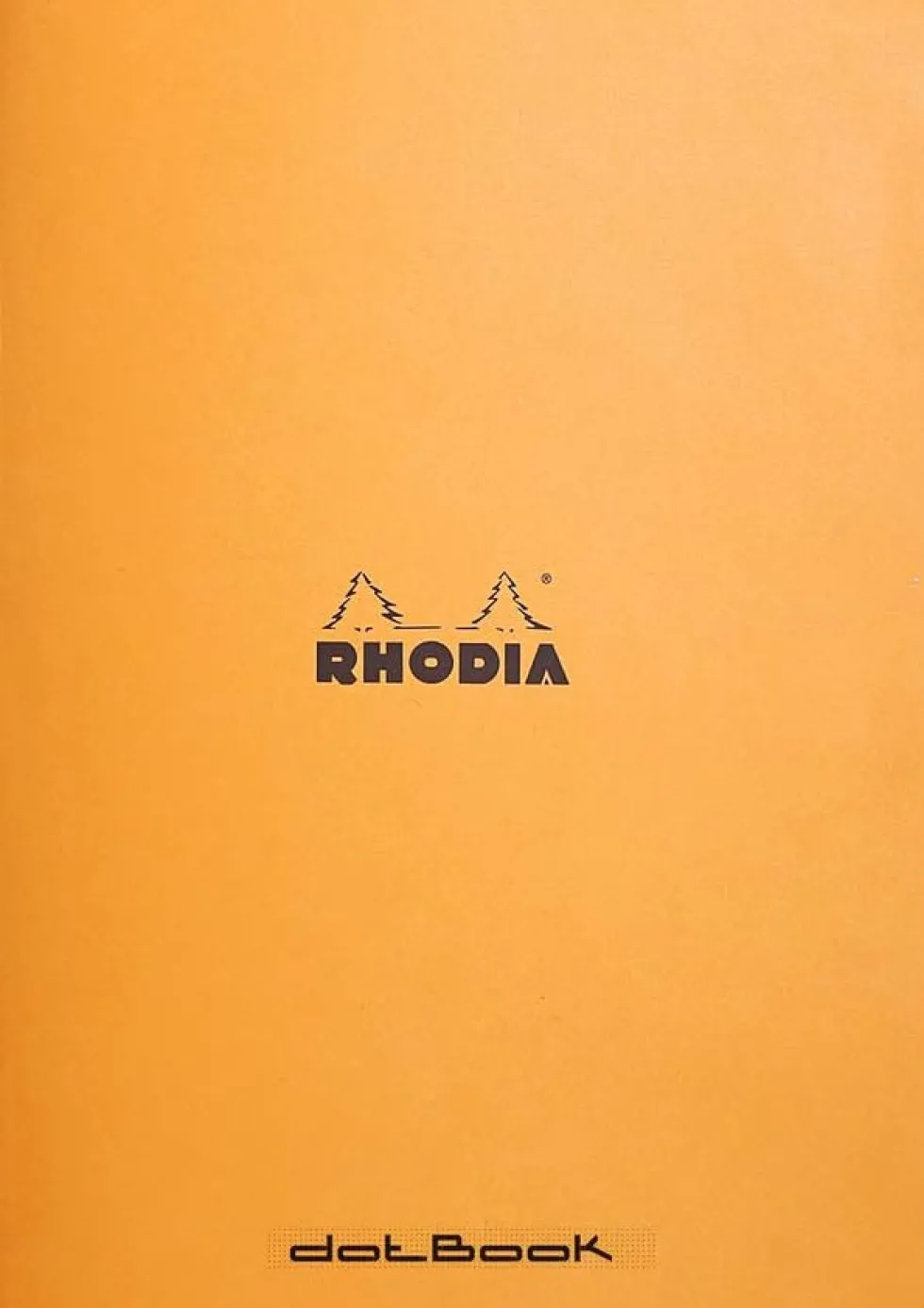 Notes - Rhodia - w kropki, pomarańczowy, A4, 80 g, 48 ark.