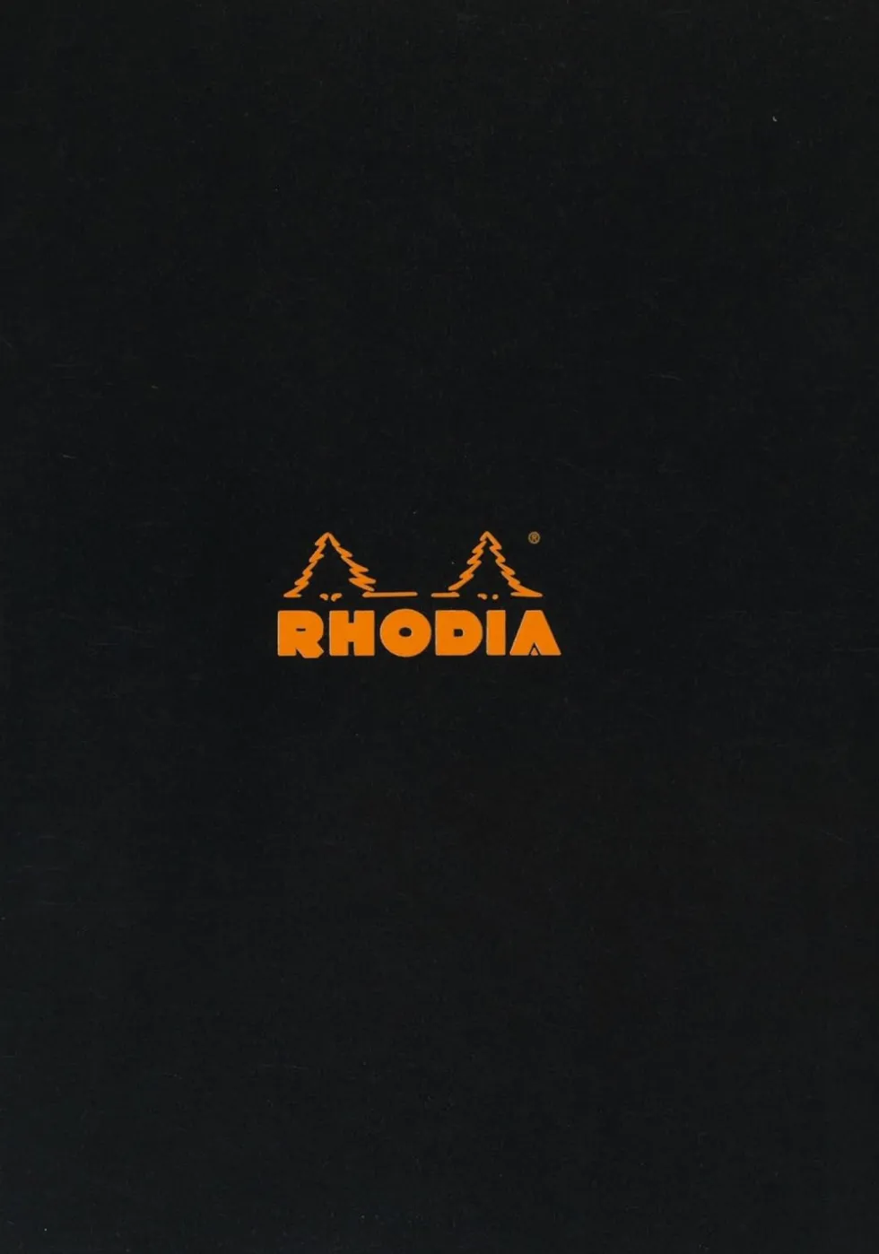 Notes - Rhodia - w linie, czarny, A4, 80 g, 48 ark.
