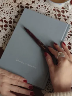 Notes Twórczy Jaśnie Plan x Kubeczka A5 - bordowy