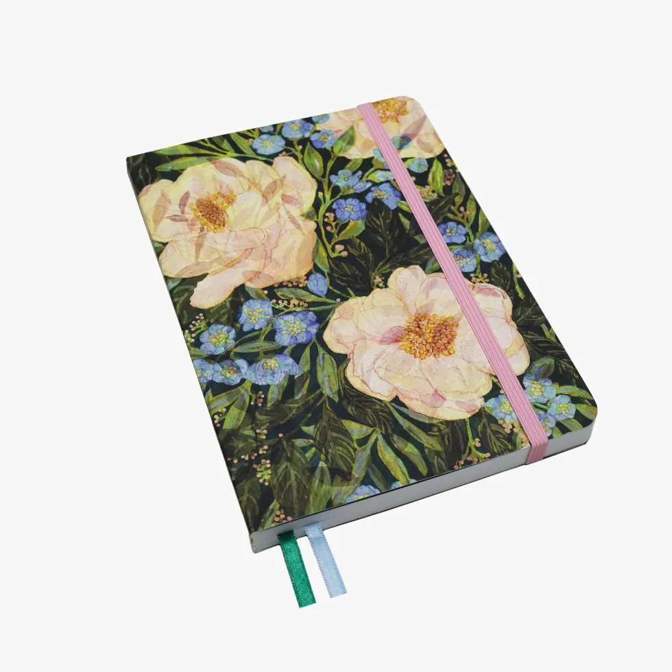 Notes w kropki Wildflower Whispers B5 - Devangari - miękka okładka, 120 g/m2