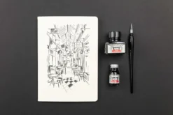 Notes w linie Passage des Panoramas A5 - J.Herbin - 120 g/m2