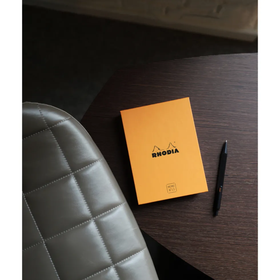 Notes w pudełku Memo Pad No. 11 - Rhodia - w kratkę, A7, 80 g, 240 ark.
