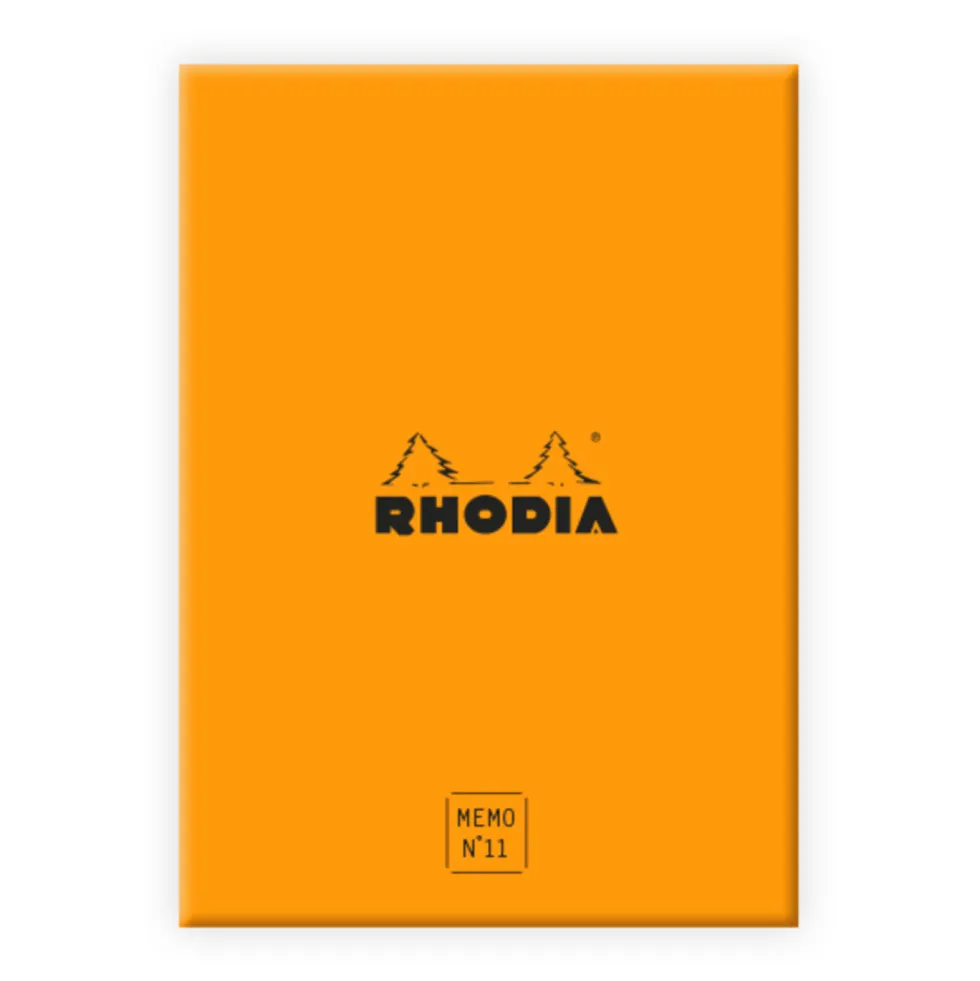 Notes w pudełku Memo Pad No. 11 - Rhodia - w kropki, A7, 80 g, 240 ark.