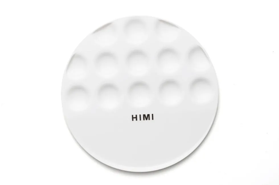 Okrągła paletka malarska UFO 22 cm - HIMI