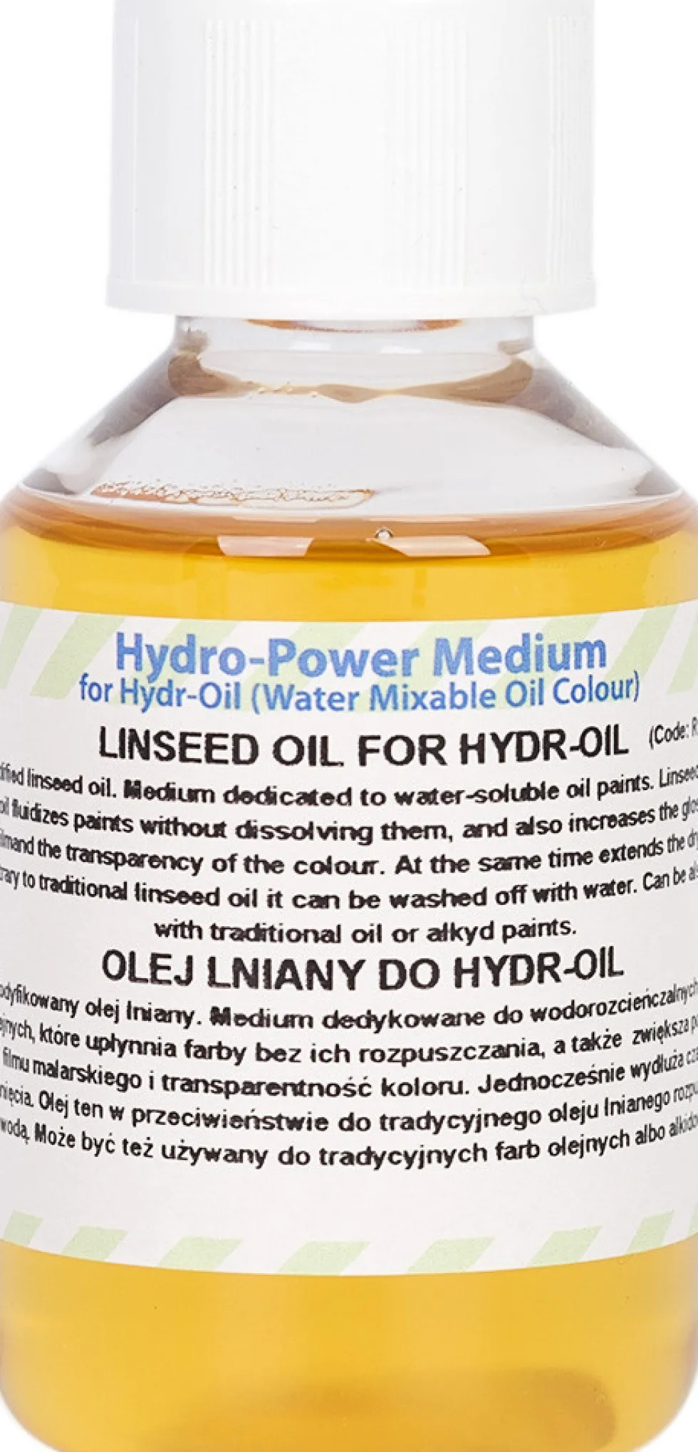 Olej lniany do farb olejnych Hydr-Oil - Renesans - 250 ml