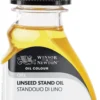 Olej lniany do farb olejnych Linseed Stand Oil - Winsor & Newton - 75 ml