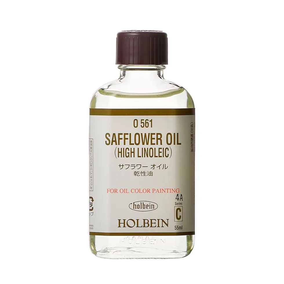 Olej szafranowy Safflower Oil do farb olejnych - Holbein - 55 ml