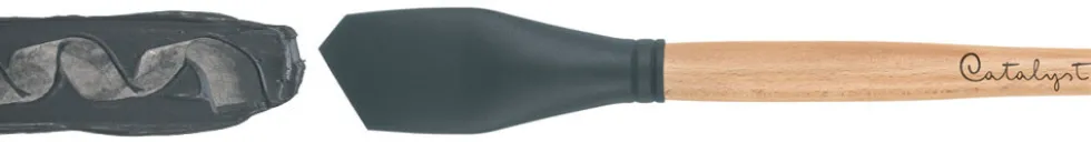 Łopatka silikonowa Catalyst Blade - Princeton - szara, 30 mm