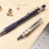 Ołówek automatyczny AM13 z grafitami - Pentel - czarny, 1,3 mm, HB