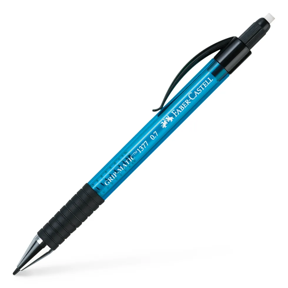 Ołówek automatyczny Grip Matic - Faber-Castell - niebieski 0,7 mm