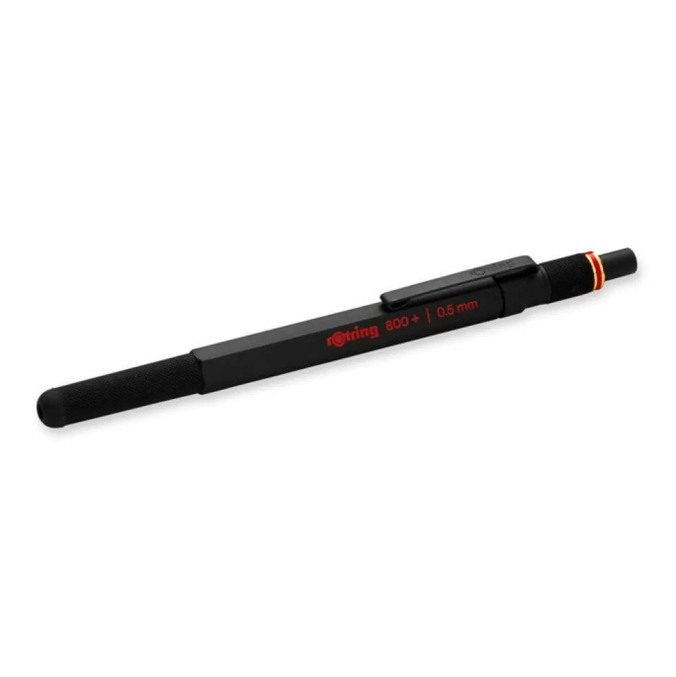 Ołówek automatyczny 800+ - Rotring - czarny, 0,5 mm