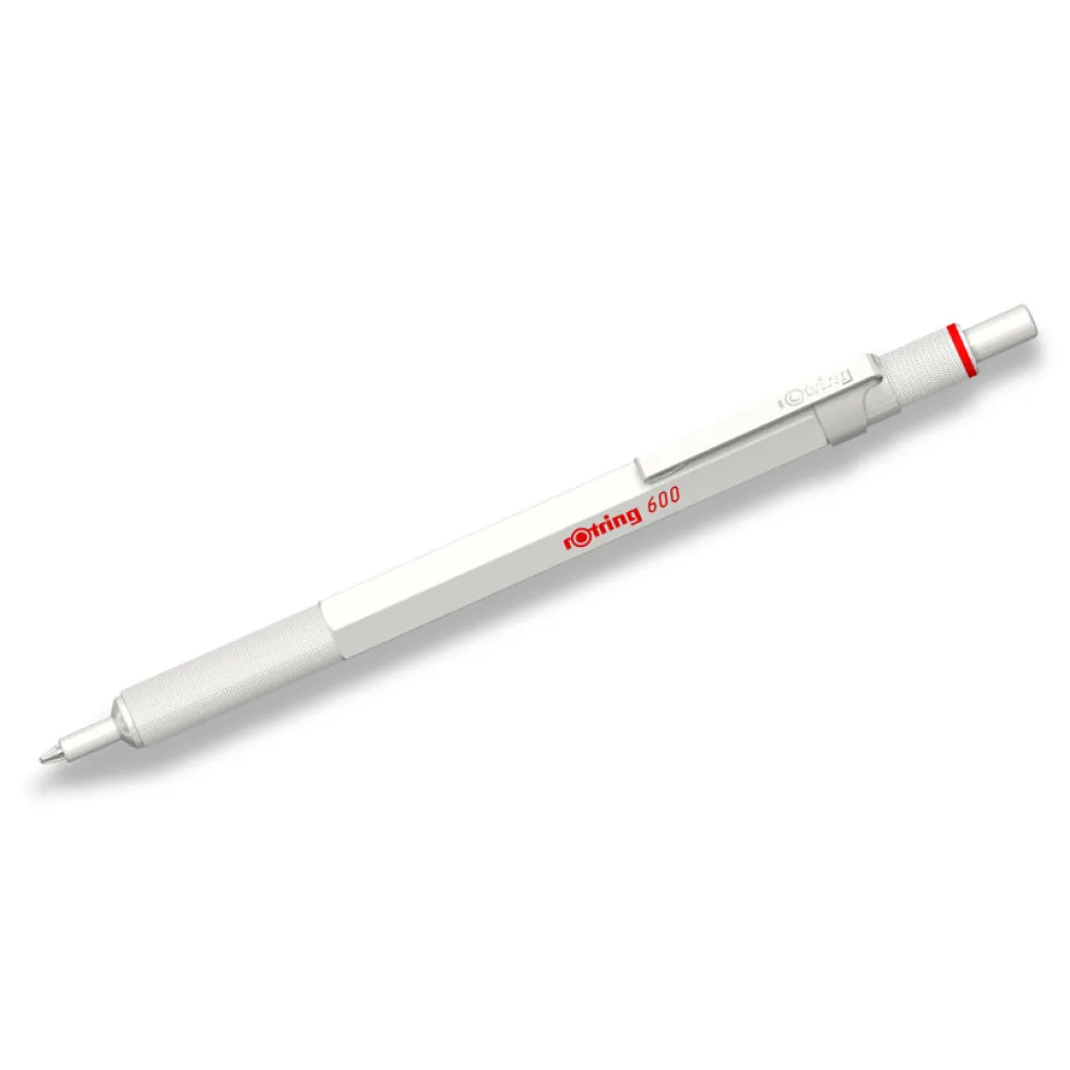 Ołówek automatyczny 600 - Rotring - Pearl White 0,5 mm