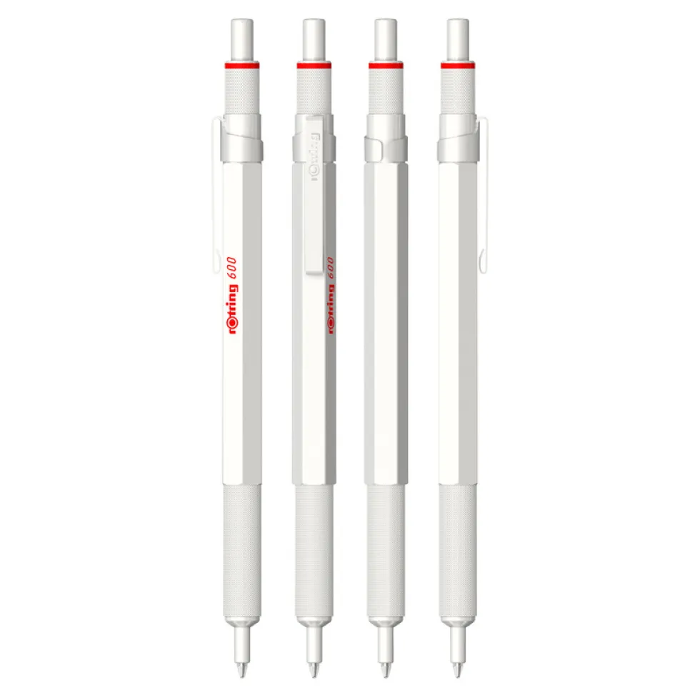 Ołówek automatyczny 600 - Rotring - Pearl White 0,5 mm