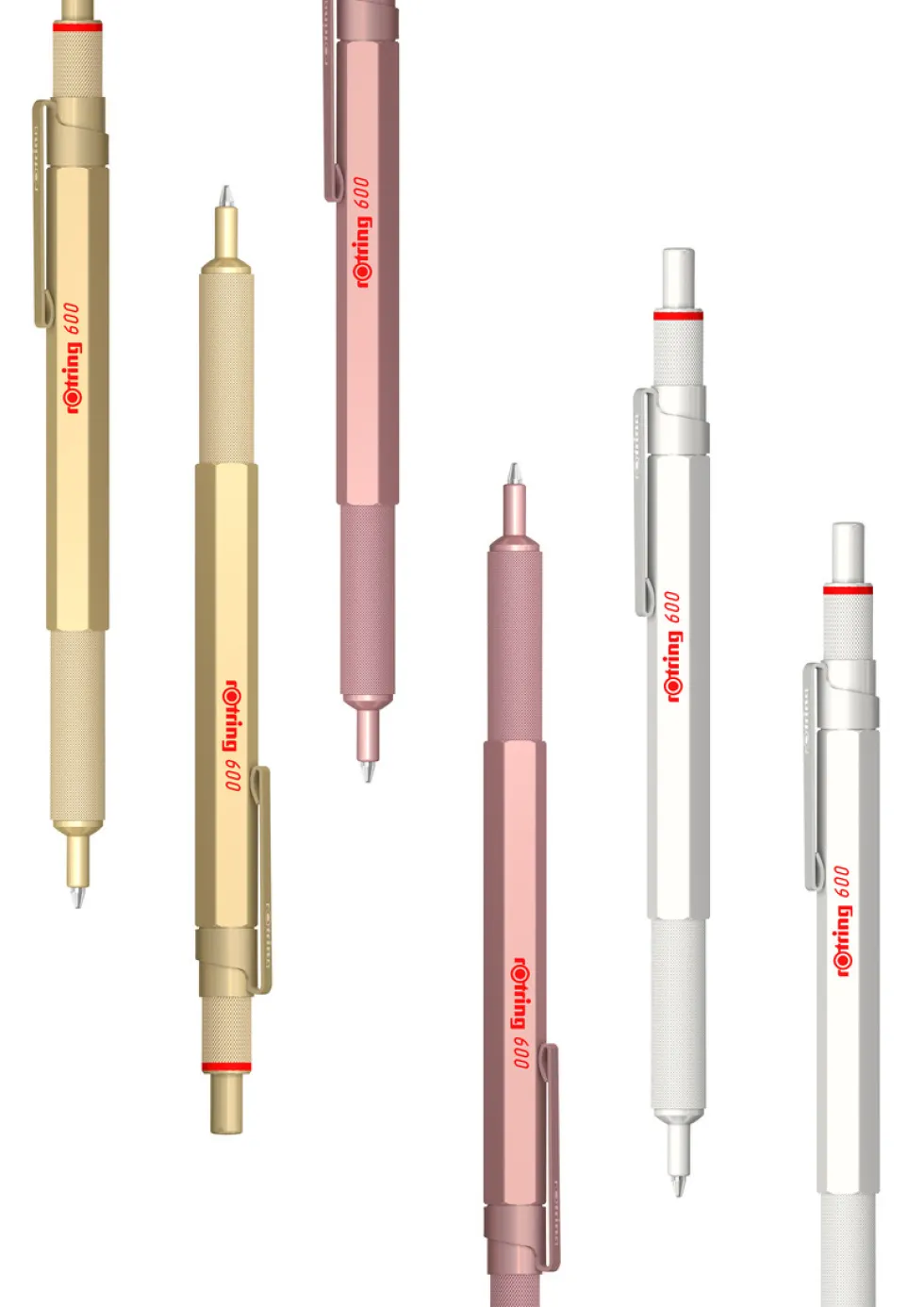 Ołówek automatyczny 600 - Rotring - Rose Gold 0,5 mm
