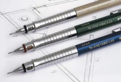 Ołówek automatyczny TK-Fine Vario L - Faber-Castell - Champagne Gold, 0,7 mm, HB