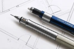 Ołówek automatyczny TK-Fine Vario L - Faber-Castell - Champagne Gold, 0,5 mm, HB