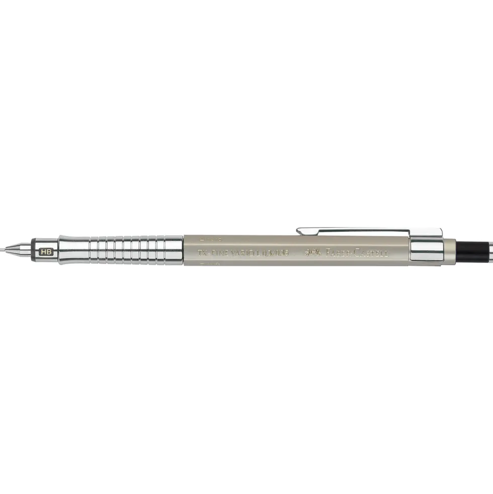 Ołówek automatyczny TK-Fine Vario L - Faber-Castell - Champagne Gold, 0,35 mm, HB