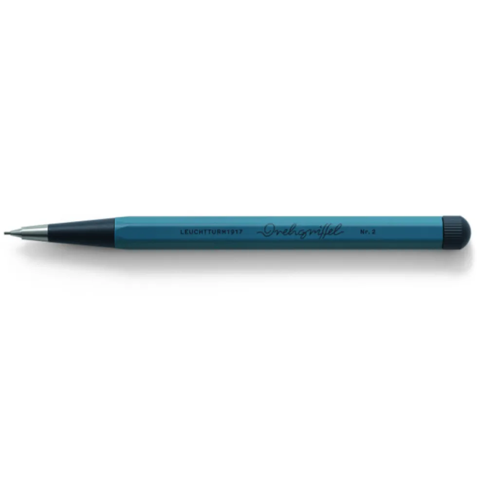 Ołówek Drehgriffel Nr. 2 - Leuchtturm1917 - Stone Blue, 0,7 mm, HB