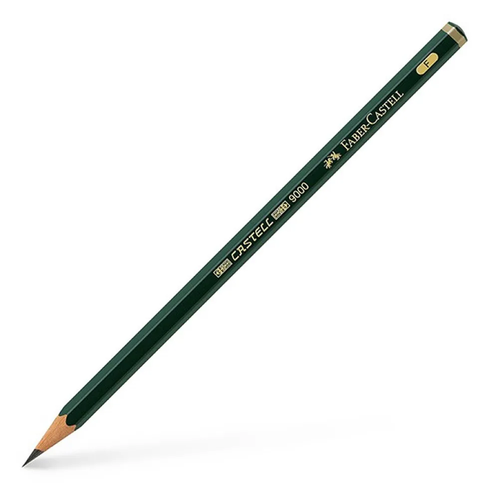 Ołówek grafitowy 9000 - Faber-Castell - F