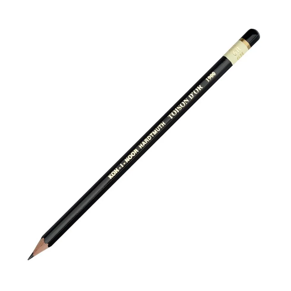 Ołówek grafitowy Toison D'or 1900 - Koh-I-Noor - 6H