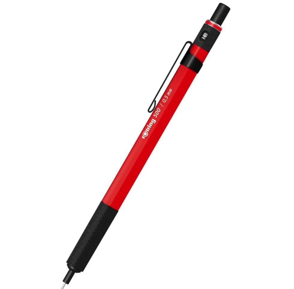 Ołówek grawitacyjny 500 - Rotring - Red 0,5 mm