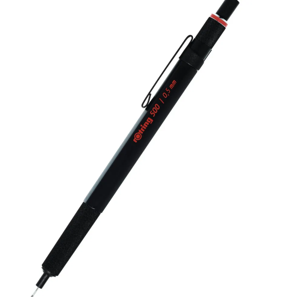 Ołówek grawitacyjny Tikky 500 - Rotring - czarny, 0,5 mm