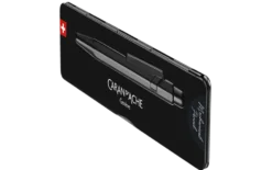 Ołówek mechaniczny 844 Premium z etui - Caran d'Ache - Black Code, 0,7 mm