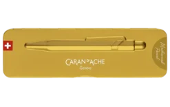 Ołówek mechaniczny 844 Premium z etui - Caran d'Ache - Goldbar, 0,7 mm