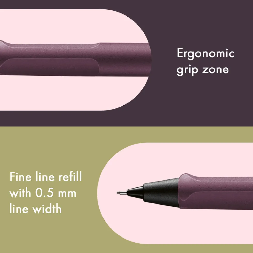 Ołówek mechaniczny Safari - Lamy - Scarlet 0,5 mm