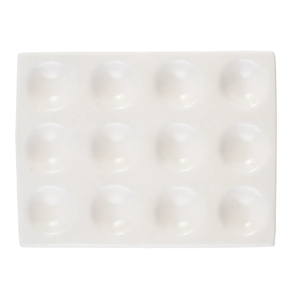 Paletka porcelanowa - Renesans - 12 komór