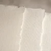 Papier czerpany - Kalander - biały, gładki, A5