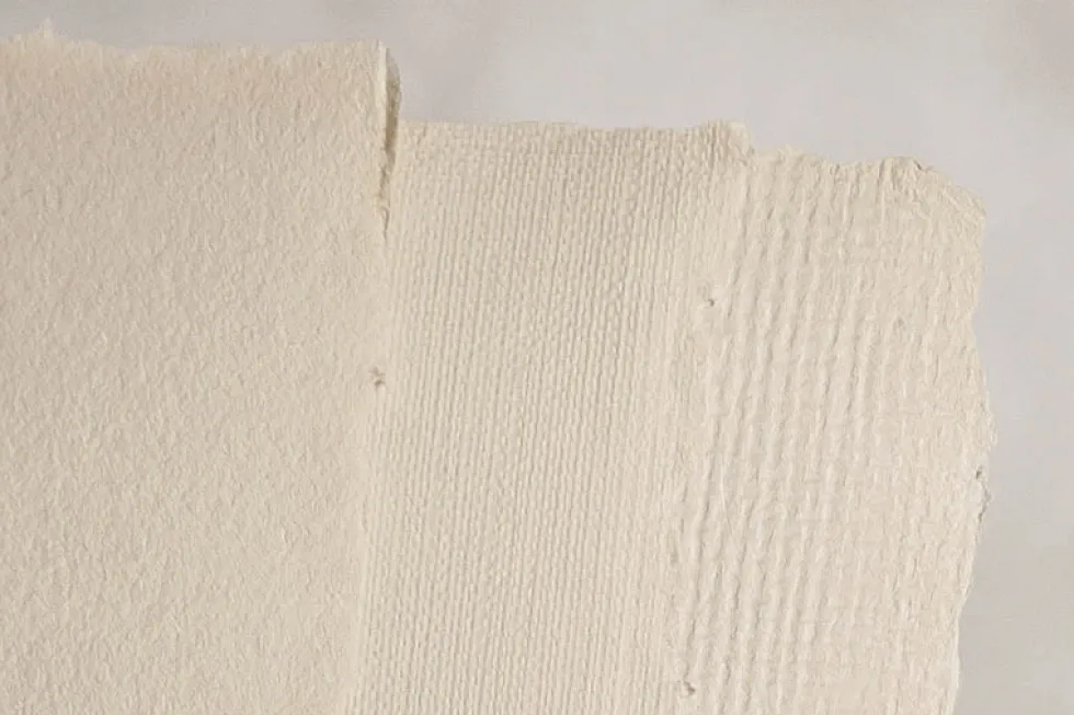 Papier czerpany - Kalander - cappuccino, gładki, A4