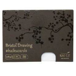 Papier do akwareli, bawełniany Haiku Cards - SM-LT - biały, 14,7 x 10,6 cm, 308 g, 20 ark.