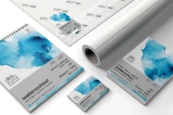 Papier do akwareli w rolce 150 cm x 10 m - Winsor & Newton - cold press 300 g