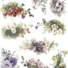 Papier do decoupage A4 - ITD Collection - ryżowy, R1157
